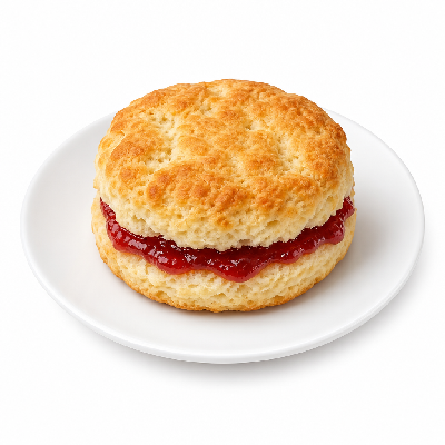 Carl’s Jr. Breakfast Strawberry Biscuit