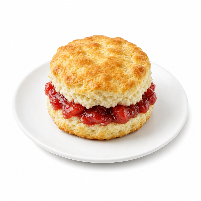 Carl’s Jr. Breakfast Strawberry Biscuit