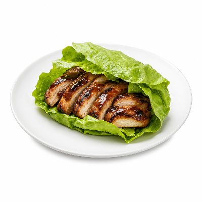 Carl's Jr. Charbroiled BBQ Chicken Lettuce Wrap