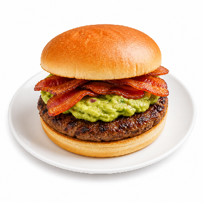 Carl’s Jr. Charbroiled Burgers the 0.33 Lb Guacamole Bacon Thickburger