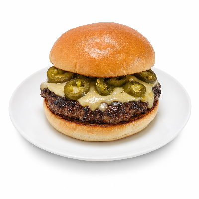 Carl’s Jr. Charbroiled Burgers the 0.33 Lb. Jalapeno Thickburger