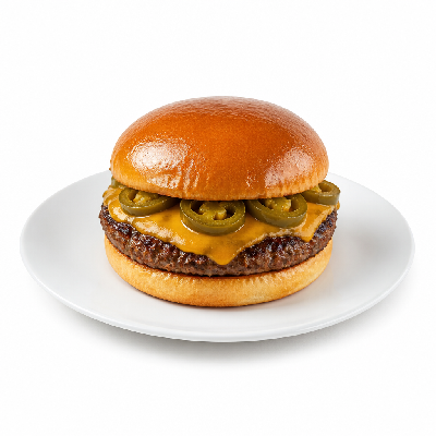 Carl’s Jr. Charbroiled Burgers the 0.33 Lb. Jalapeno Thickburger
