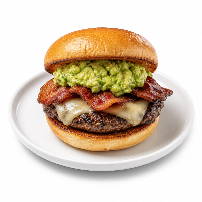 Carl’s Jr. Charbroiled Burgers the 0.5 Lb. Guacamole Bacon Thickburger