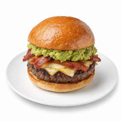 Carl’s Jr. Charbroiled Burgers the 0.5 Lb. Guacamole Bacon Thickburger