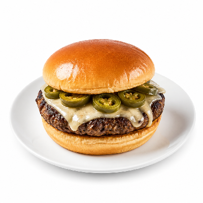 Carl’s Jr. Charbroiled Burgers the 0.5 Lb. Jalapeno Thickburger