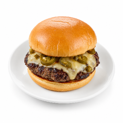 Carl’s Jr. Charbroiled Burgers the 0.5 Lb. Jalapeno Thickburger