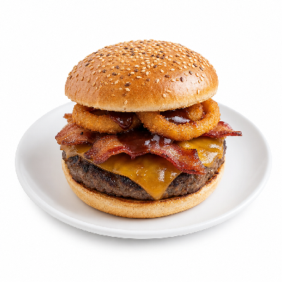 Carl’s Jr. Charbroiled Burgers Western Bacon Cheeseburger