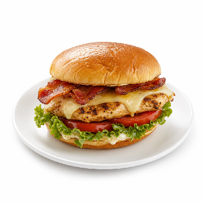 Carl's Jr. Charbroiled Chicken Club Sandwich