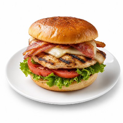 Carl’s Jr. Charbroiled Chicken Club Sandwich