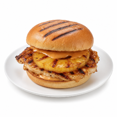 Carl's Jr. Charbroiled Hawaiian Chicken Sandwich