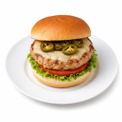 Carl’s Jr. Charbroiled Turkey Burgers Jalapeno
