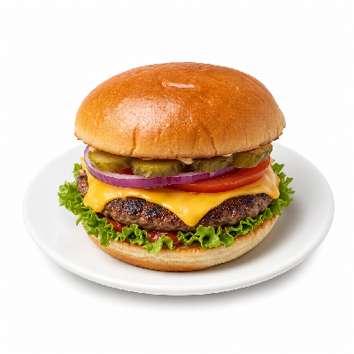 Carl's Jr. Chargrilled Burgers Big Cheeseburger