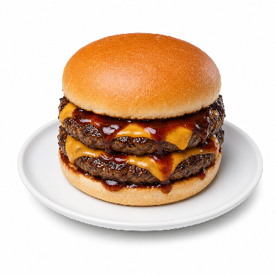 Carl's Jr. Chargrilled Burgers Memphis BBQ Angus Double
