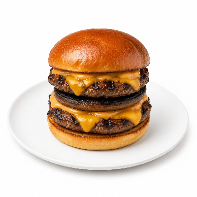 Carl's Jr. Chargrilled Burgers Portobello Mushroom Double