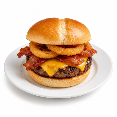 Carl's Jr. Chargrilled Burgers Western Bacon Cheeseburger