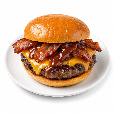 Carl's Jr. Chargrilled Burgers Western Bacon Single