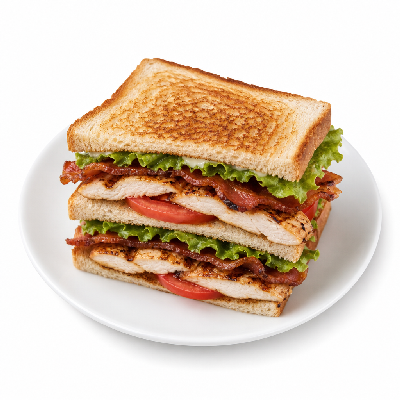 Carl's Jr. Chargrilled Chicken Club Sandwich