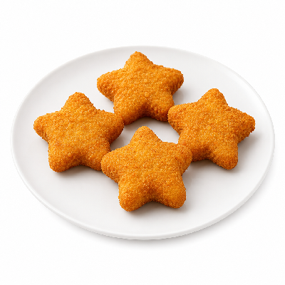 Carl’s Jr. Chicken Stars (4 Pieces)
