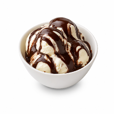 Carl's Jr. Chocolate Sundae
