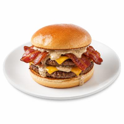 Carl's Jr. Double Bacon Truffle Burger