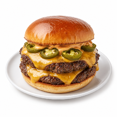 Carl's Jr. Double Jalapeno Angus Burger