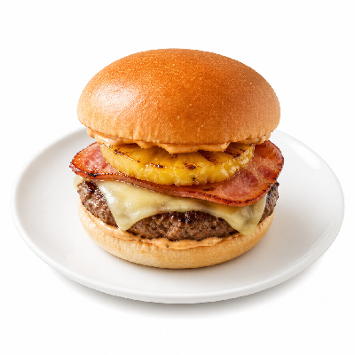 Carl's Jr. Hawaiian Angus Burger