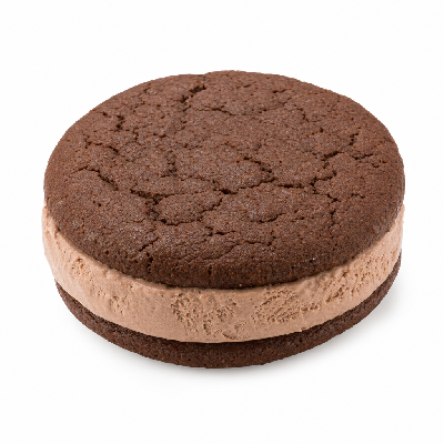 Carl's Jr. Ice Cream Chocolate Cookie Sandwich