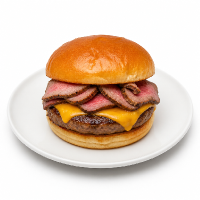 Carl's Jr. Prime Rib & Cheddar Angus Thickburger