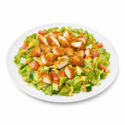 Carl’s Jr. Salads without Dressings Crispy Chicken