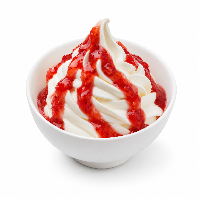 Carl's Jr. Sundae Strawberry