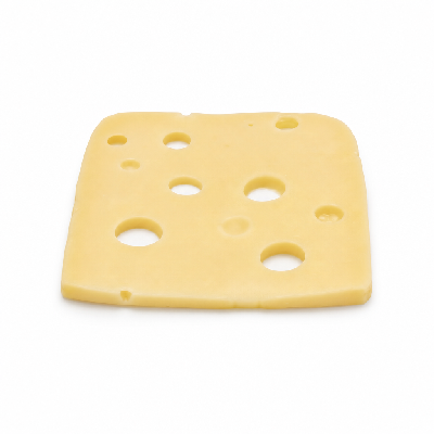 Carl's Jr. Swiss Cheese Slice