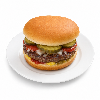 Carl's Jr. Valu Menu Value Hamburger