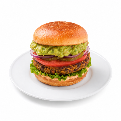 Carl's Jr. Veg It. Guacamole Thickburger