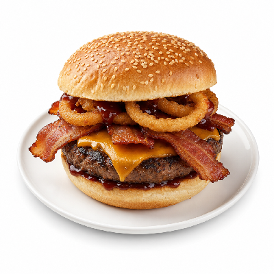 Carl's Jr. Western Bacon Angus Burger
