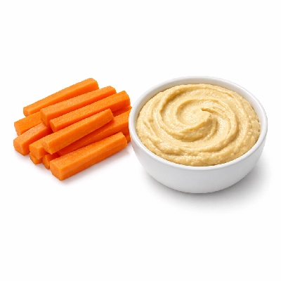 Carrots and Hummus
