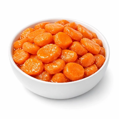 Carrots canned no salt added drained solids