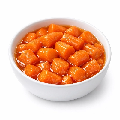 Carrots canned regular pack solids and liquids