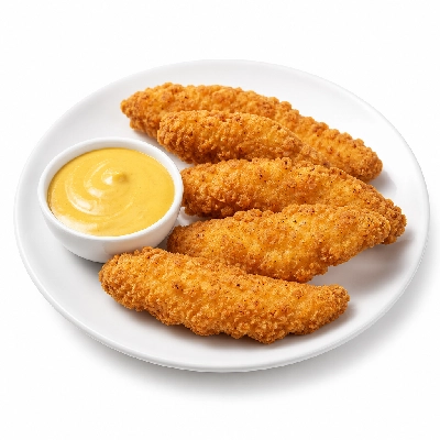 Carrows Restaurants Appetizers Chicken Strips Honey Mustard Sauce