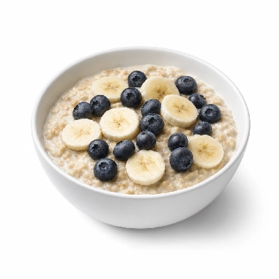 Carrows Restaurants Breakfast A&L Blueberry & Banana Oatmeal