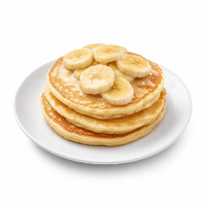 Carrows Restaurants Breakfast Banana Split Pancakes a La Carte