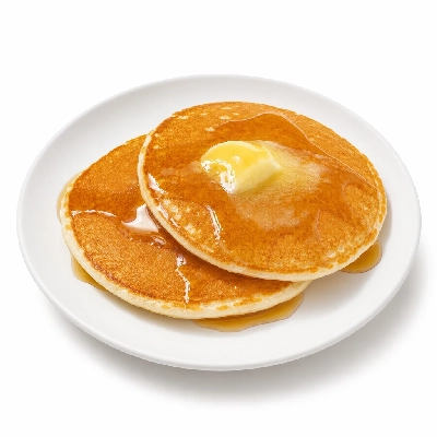 Carrows Restaurants Breakfast Options Pancakes (2) with Butter Blend & Syrup