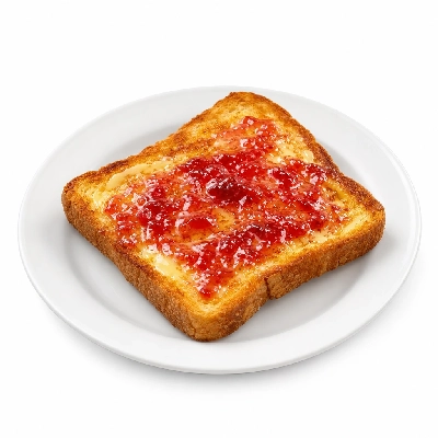 Carrows Restaurants Breakfast Options Toast with Butter Blend & Jam