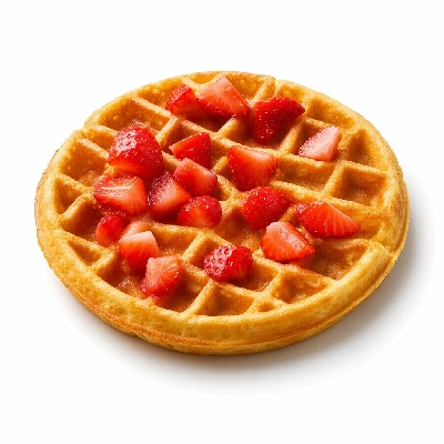 Carrows Restaurants Breakfast Strawberry Waffle a La Carte