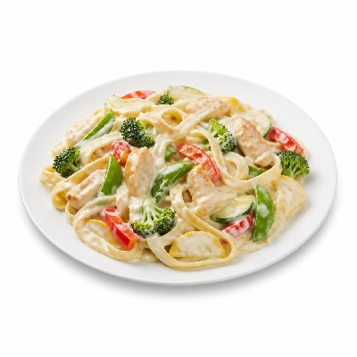 Carrows Restaurants Chicken Primavera Alfredo