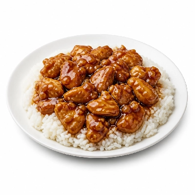 Carrows Restaurants Golden 55 Menu A&L Garlic Chicken with Rice
