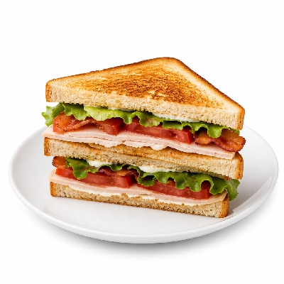 Carrows Restaurants Mile High Sandwiches Club House Classic