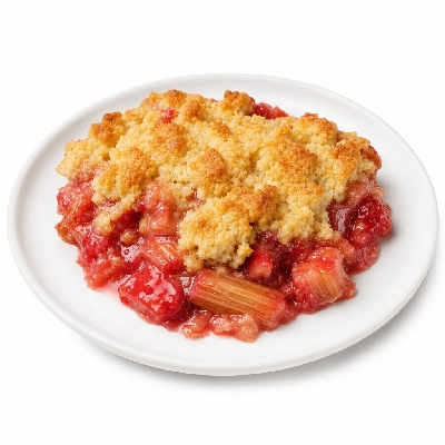 Carrows Restaurants Promo Desserts Fresh Strawberry Rhubarb Cobbler