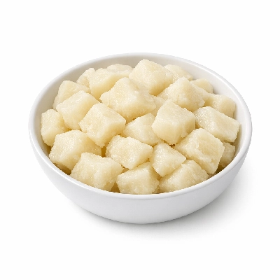 Celeriac boiled without salt