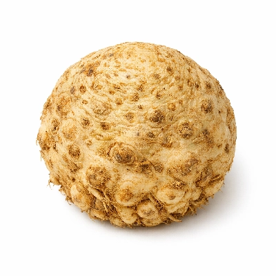 Celery root or celeriac raw