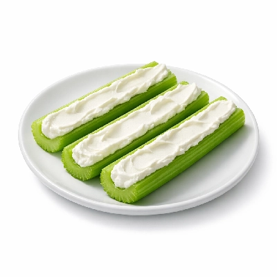 Celery Sticks with Cream Cheese